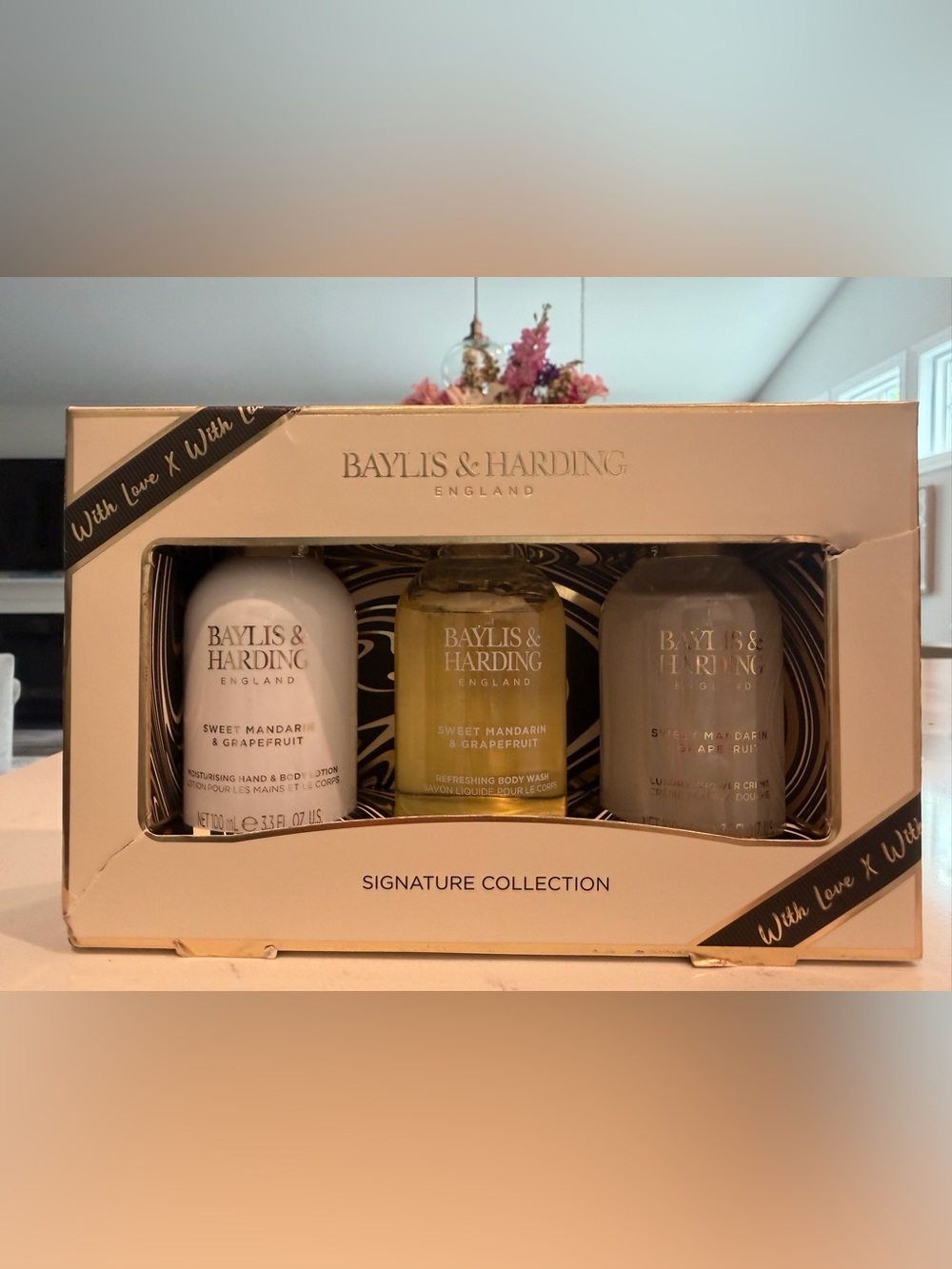Sweet Mandarin & Grapefruit Gift Set - White/Gold